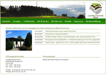 Tablet Screenshot of landbautechnik-nord.de